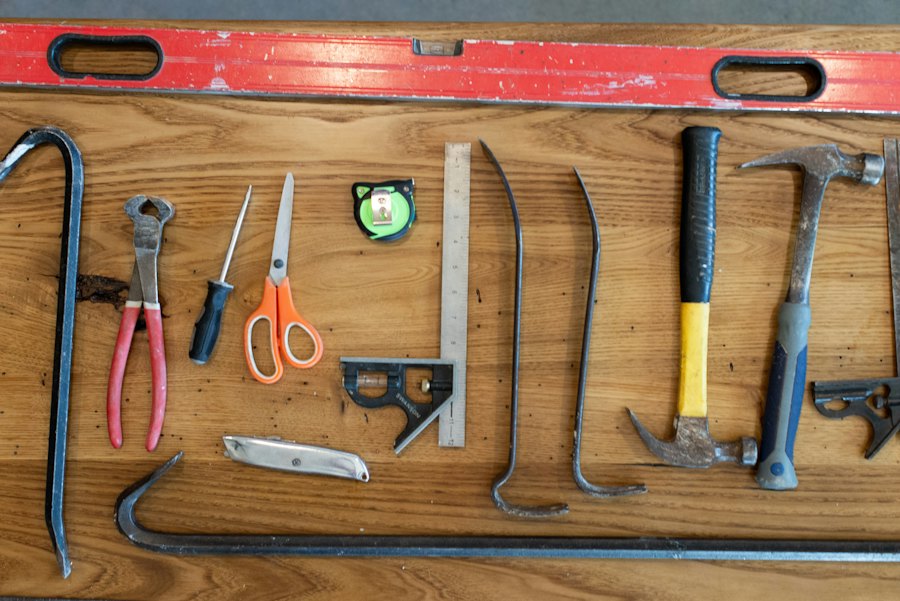 Handwerkzeuge für kleinere Reparatur- und Instandhaltungsarbeiten